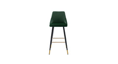Green Color Davan Bar Stool - All India Decor