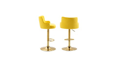Musturd Color Oliver Bar Stool - All India Decor