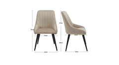 Brown Nico Side Chair - All India Decor