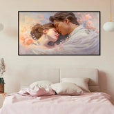 Beautiful couple in love Canvas Wall Paintings & Arts - All India Decor