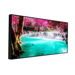 Scenic Waterfall Nature Scenery of Colorful Canvas Wall Paintings & Arts - All India Decor
