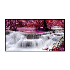 Impressive Waterfall Nature Scenery of Colorful Canvas Wall Paintings & Arts - All India Decor