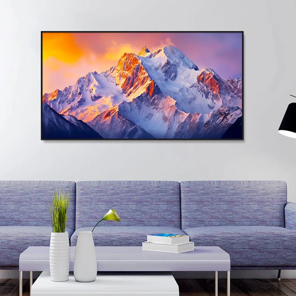 Nature Theme Beautiful Canvas Printed Mountain Wall Paintings & Arts - All India Decor