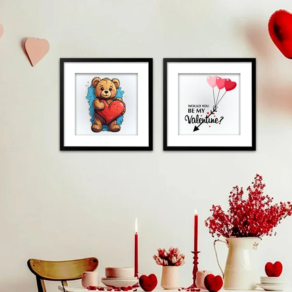Love's Canvas: Photo Frame Artistry - All India Decor