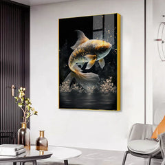 Lively Fish Acrylic Wall Paintings & Arts - All India Decor