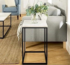 Side Table Metal with Black Colour - All India Decor