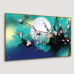 Magical Moon Canvas Framed Wall Art - All India Decor