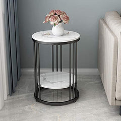 Simple Modern Bedside Cabinet Small Round Table - All India Decor