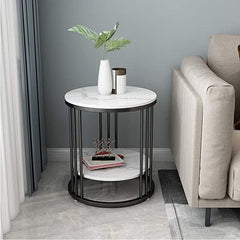 Simple Modern Bedside Cabinet Small Round Table - All India Decor
