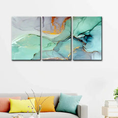 Beautiful Abstract Wall Art Wood Framed Canvas Painting - All India Decor