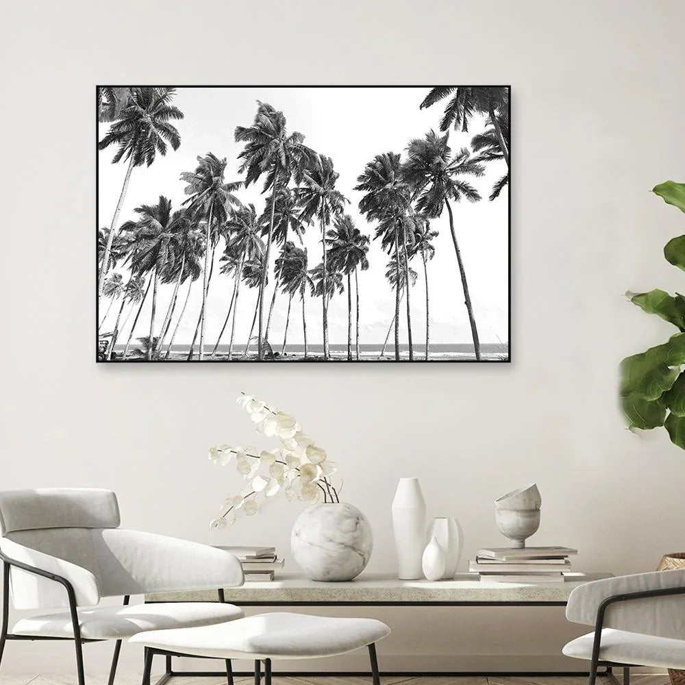 Coconut Trees Framed Wall Art - All India Decor
