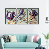 Spring Tulip Wall Frame Set of 3 - All India Decor