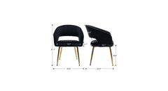 Black Ayatt Accent Chair - All India Decor