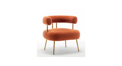 Orange Bonnita Accent Chair - All India Decor