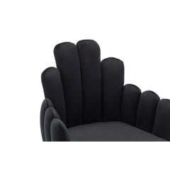 Black Trent Accent Chair - All India Decor