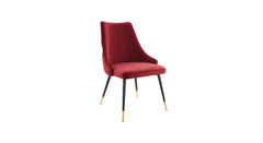 Burgundy Sumra Accent Chair - All India Decor