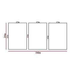 Blue Eternity Abstract Wall Frame Set of 3 - All India Decor