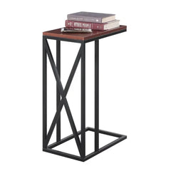 SIDE TABLE IN BLACK AND BROWN COLOR - All India Decor
