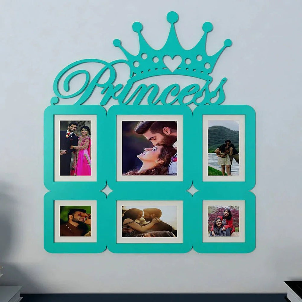 Princess Turquoise Hanging Photo Frame - All India Decor