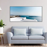 Santorini Island Greece Framed Wall Art - All India Decor