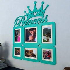 Princess Turquoise Hanging Photo Frame - All India Decor