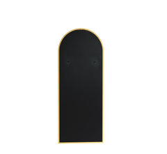 Arched Metal Floor Mirror (Glam Gold) - All India Decor
