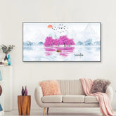 Mt. Fuji With Sakura Framed Wall Art - All India Decor