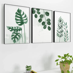 Leaf Art Wall Frame Set of 3 - All India Decor