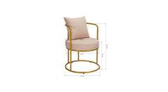 Pink3 Allex Chair - All India Decor