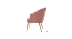 Pink Rae Accent Chair - All India Decor