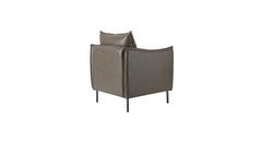 Grey Lucas Accent Chair - All India Decor