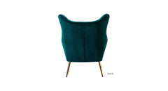 Teal Dawson Accent Chair - All India Decor