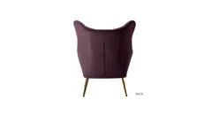Purple Dawson Accent Chair - All India Decor