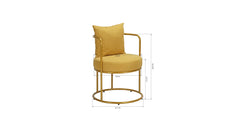 Musturd Allex Chair - All India Decor