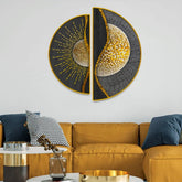 Modern Style Semi Circle Wall Paintings & Arts - All India Decor