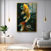 Colorful Fish Canvas Acrylic Wall Paintings & Arts - All India Decor