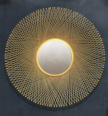 Lattice Round Mirror - All India Decor