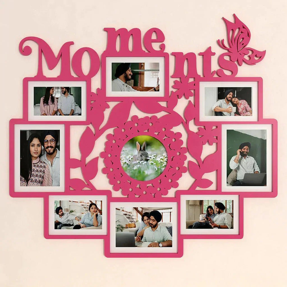 Moments Pink Hanging Photo Frame - All India Decor