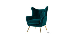 Teal Dawson Accent Chair - All India Decor