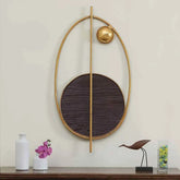 Abstract metal wall art