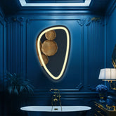 Basin Irregular LED Mirror