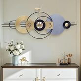 Fancy Metal Wall Clock - All India Decor