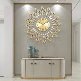 Peacock Design Wall Watch - All India Decor
