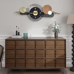 ArtSphere Modern Metal Timepiece - All India Decor