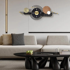 ArtSphere Modern Metal Timepiece - All India Decor