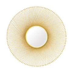 Lattice Round Mirror - All India Decor