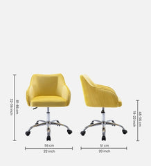 Yellow Leisel Task Chair - All India Decor