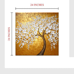 Timeless Petals Elegant Flower Paintings - All India Decor