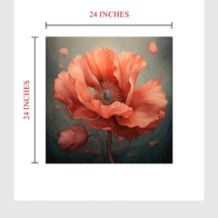 Abstract Florals Modern Wall Paintings - All India Decor