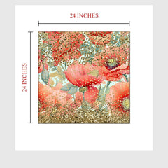 Nature's Palette Beautiful Flower Art - All India Decor